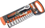 1/4" RATCHET HANDLE WITH SOCKETS SET