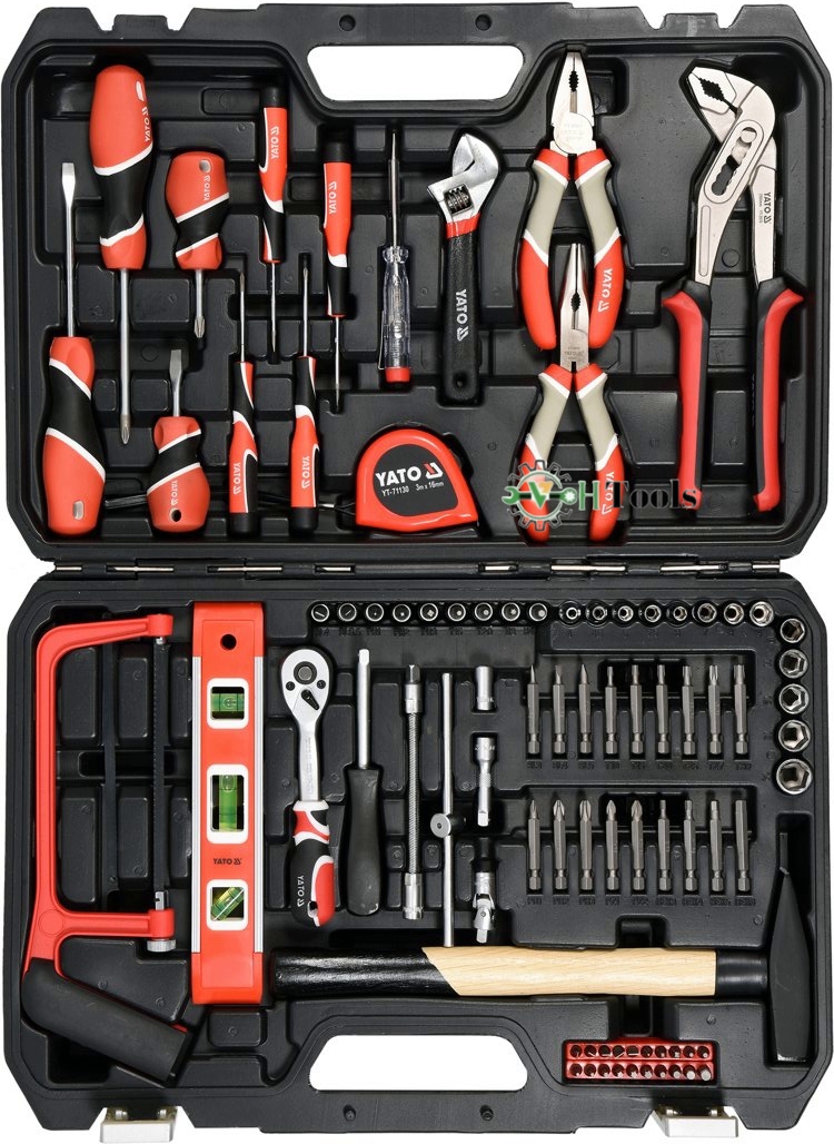190525071100_0 Yato Tool Set 1/4" 88 pcs With Level - Image 1