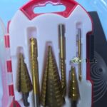 Long metal step drill bits