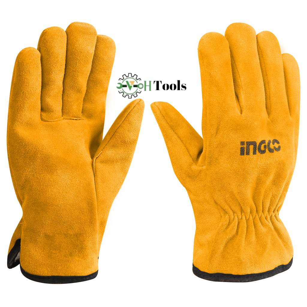 image_1024 Ingco Leather gloves Size:10" - Image 1