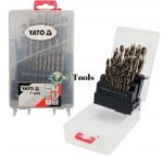 Yato 25pcs CO-HSS Twist Drill bit set