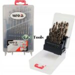 Yato 25pcs CO-HSS Twist Drill bit set