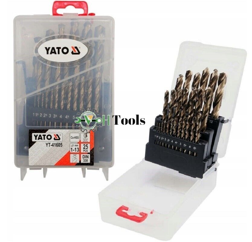 s-l1200 Yato 25pcs CO-HSS Twist Drill bit set - Image 1