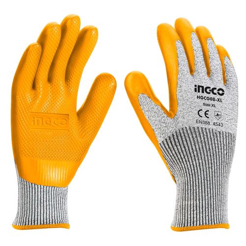 1 (23) Ingco Latex gloves Size:XL - Image 1