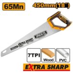 Ingco Hand saw Size: 18"(450mm) Thickness: 0.9mm - Image 2