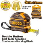 Ingco Steel measuring tape Length & width:5mx19mm - Image 2