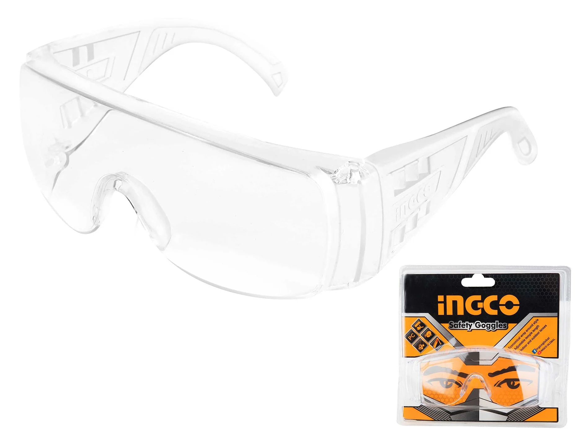 14-6 Ingco Safety goggles - Image 1