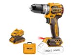 Ingco Lithium-Ion compact brushless impact drill 20v