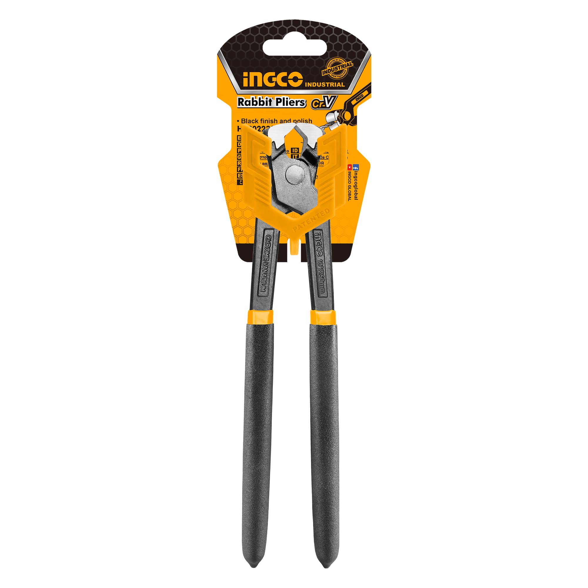 71HHO1N6-9L Ingco Rabbet pliers Size:10"/250mm Cr-V - Image 1