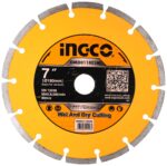 Ingco Diamond disc set 180(7")X22.2mm - Image 3