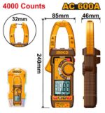 Ingco Digital AC clamp meter 400A - Image 3