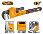 Ingco  Pipe wrench Size:12" (300mm - Image 2