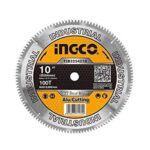 Ingco TCT saw blade for aluminum 254mm(10") 100T