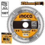 Ingco TCT saw blade for aluminum 254mm(10") 100T - Image 2