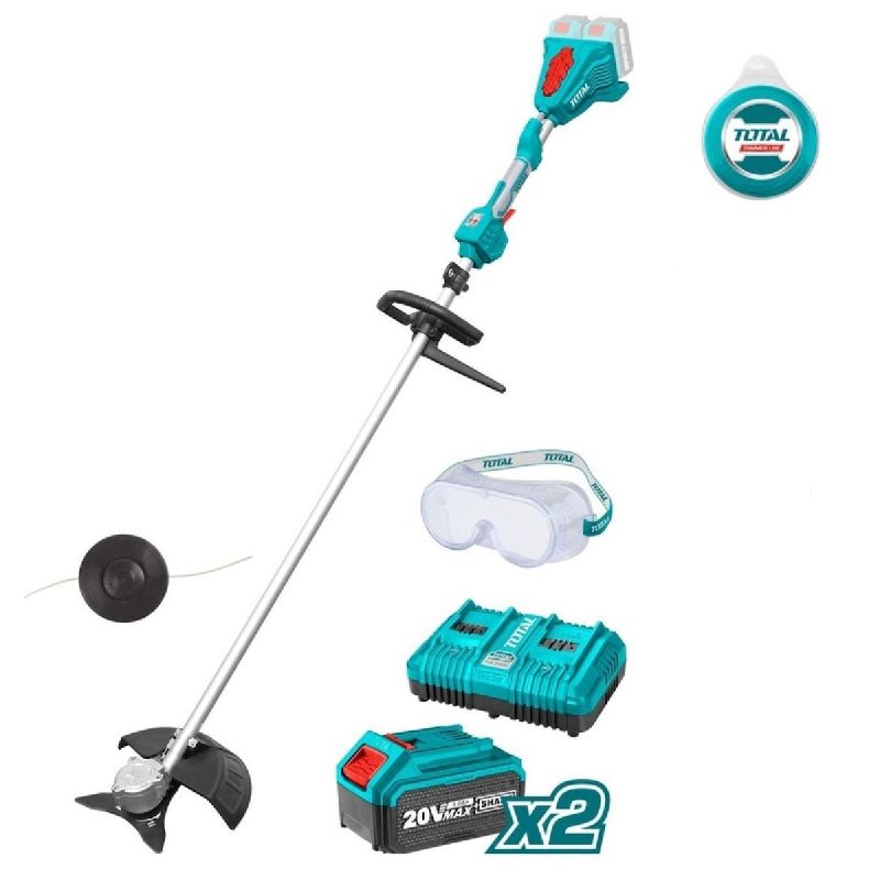 399ab61ddec0e379f90bba5bb6250720 Total Cordless string trimmer and brush cutter 40V - Image 1