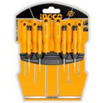 Ingco 10 Pcs screwdriver and precision screwdriver set