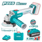 Total Cordless angle grinder 20V - Image 2