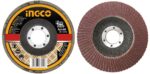 Ingco Flap disc Size: 115mm*22.2mm,P80 - Image 2