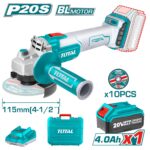 Total Lithium-Ion angle grinder 20V - Image 2