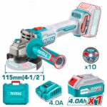 Total Cordless angle grinder 20V 1200W