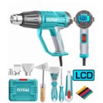 Total Heat gun 2000W-LCD display