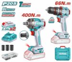 Total Cordless 2 pcs combo kit 66Nm - Image 3