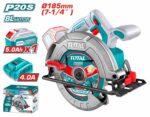 Total Cordless circular saw 185mm 20V - Image 3