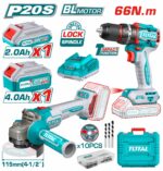 Total Cordless 2 pcs combo kit 66Nm - Image 3