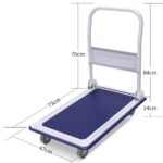 150kg platform trolley - Image 3