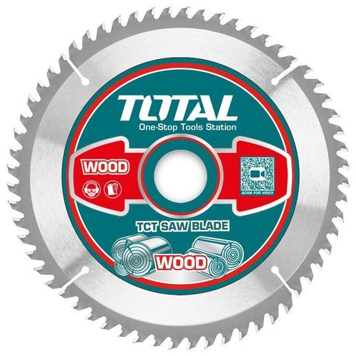 1 (13) Total TCT saw blade 185mm(7-1/4") 60T, - Image 1
