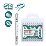 Total Screwdriver bit PH2+SL6.0,65mm,10pcs/set - Image 3