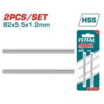 Total Planer blade Size:82X5.5X1.2mm-2pcs - Image 2