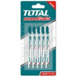 Total Jig saw blade for wood 5pcs