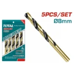 Total HSS drill bit ,diameter:8.0mm-5pcs - Image 3