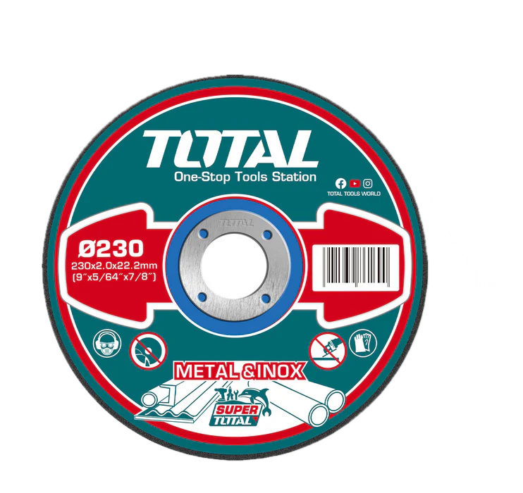TAC2202301_875x700 Total Abrasive metal cutting disc 230mm-25pcs - Image 1