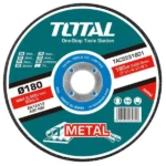 Total Abrasive metal grinding disc 180mm