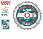 Total TCT saw blade 185mm(7-1/4") 60T, - Image 3