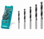 Total 5PCS Wood drill bits set
