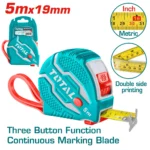 Total Steel measuring tape Length & width:5mx19mm - Image 3