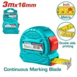 Total Steel measuring tape Length & width:3mx16mm - Image 3