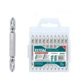 Total Screwdriver bits PH2, 65mm,10pcs/set