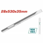 Total Hex chisel 28X35X530mm,flat - Image 3