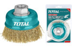 Total Wire cup brush Dia: 100mm, 4"