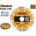 Ingco Diamond disc set 180(7")X22.2mm - Image 3