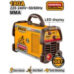 Ingco Inverter MMA welding machine 180Ah - Image 2