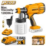 Ingco Lithium-ion spray gun 20v - Image 3