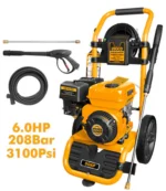 Ingco Gasoline pressure washer 6hp 214Bar (3100psi) - Image 3