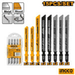 Ingco Jig saw blade set 15pcs/set - Image 3