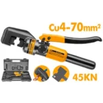 Ingco Hydraulic crimping tool Cu 4-70mm2 - Image 3