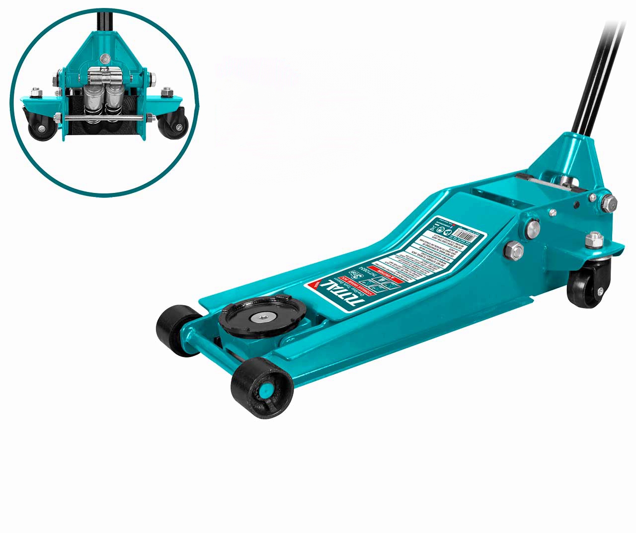 THT10834 Total Hydraulic garage jack 3Ton - Image 1